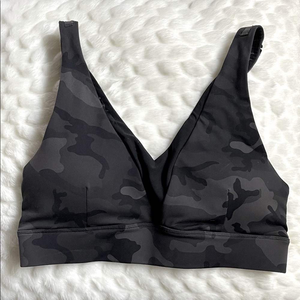 Zyia Forest Camo Adjustable Mesh Bra